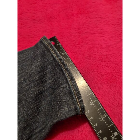 Rock Republic Berlin Women's Blue Dark Wash Denim Jeans Size 14 Skinny - Picture 9 of 9